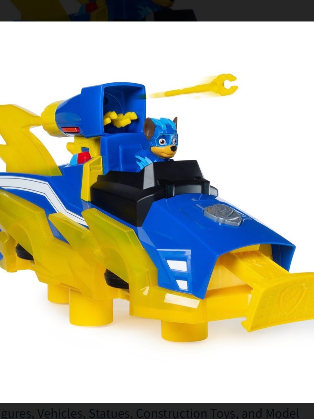 PAW Patrol Mighty Pups Charged Up Chase Transforming Deluxe Vehicle
